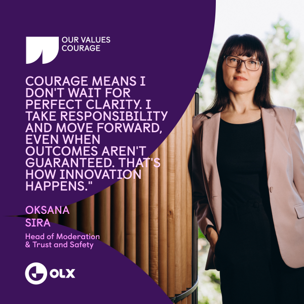 LinkedIn Courage Oksana 1200×1200